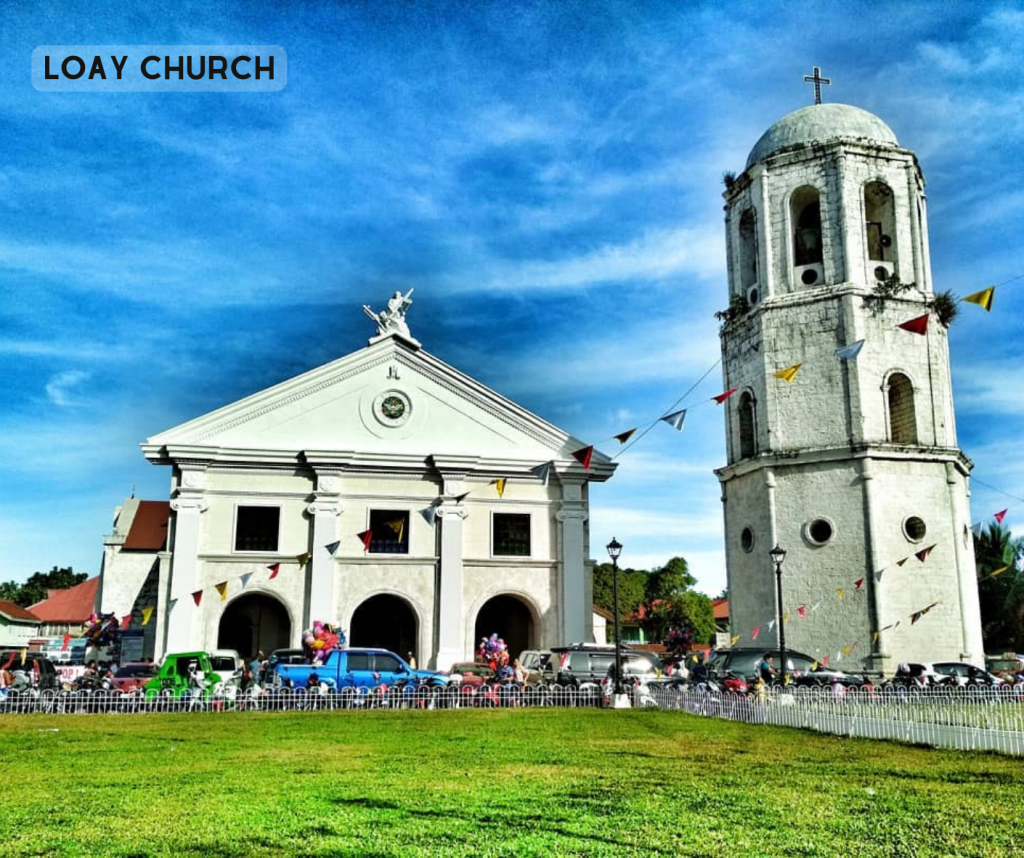 Also known as the Santissima Trinidad Parish Church, is a beautiful church located in the town of Loay, Bohol. It is one of the oldest and most historic churches in the province, dating back to the early 1800s. With its striking architecture and rich history, Loay Church is a must-visit destination for anyone interested in exploring the religious and cultural heritage of Bohol. #LoayChurch #SantissimaTrinidadParishChurch #BoholChurches #PhilippinesChurches #BaroqueArchitecture #GothicArchitecture #ReligiousHeritage #CulturalHeritage #BoholTourism #PhilippinesTourism #ExploreBohol #TravelPhilippines